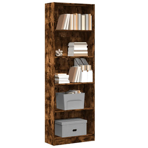 Bücherregal Räuchereiche 60x176 cm