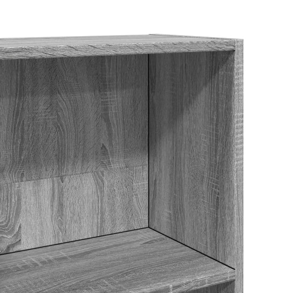 Bücherregal Grau Sonoma 60x176 cm