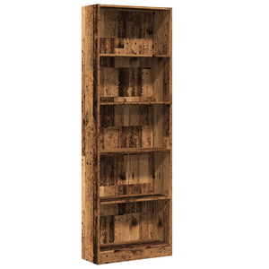 Bücherregal Altholz-Optik 176cm