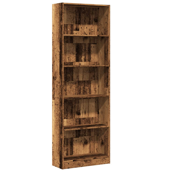 Bücherregal Altholz-Optik 176cm