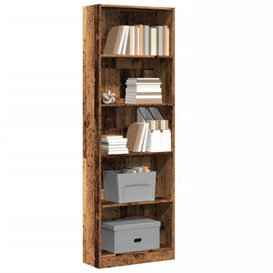 Bücherregal Altholz-Optik 176cm