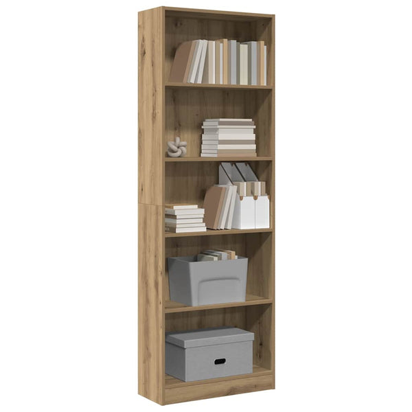 Bücherregal Artisan Oak, 176 cm hoch