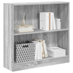 Bücherregal Grau Sonoma 80cm