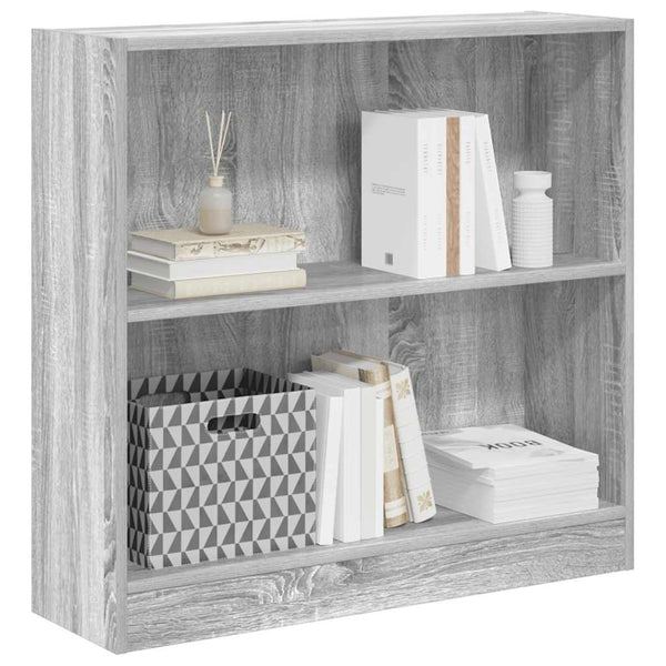 Bücherregal Grau Sonoma 80cm