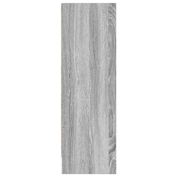 Bücherregal Grau Sonoma 80cm