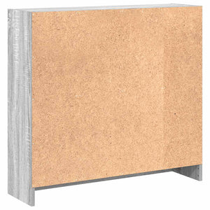 Bücherregal Grau Sonoma 80cm