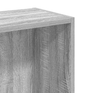 Bücherregal Grau Sonoma 80cm