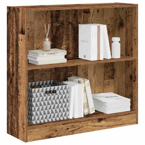 Bücherregal Altholz-Optik 80x76cm