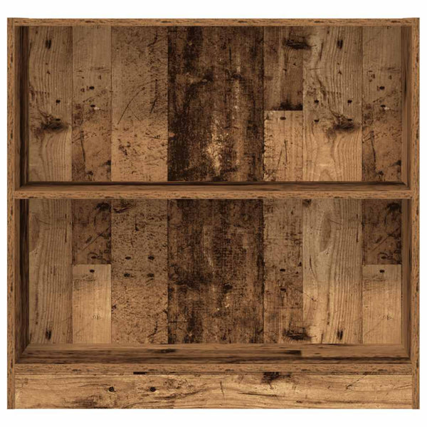 Bücherregal Altholz-Optik 80x76cm