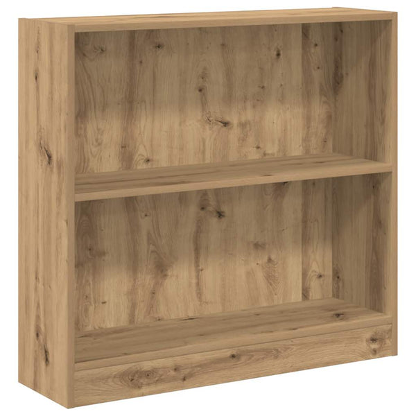 vidaXL Bibliothèque chêne artisan 80x24x76 cm Bois d'ingénierie