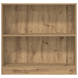 vidaXL Bibliothèque chêne artisan 80x24x76 cm Bois d'ingénierie