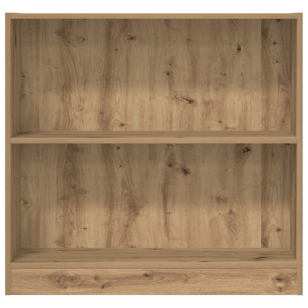 vidaXL Bibliothèque chêne artisan 80x24x76 cm Bois d'ingénierie