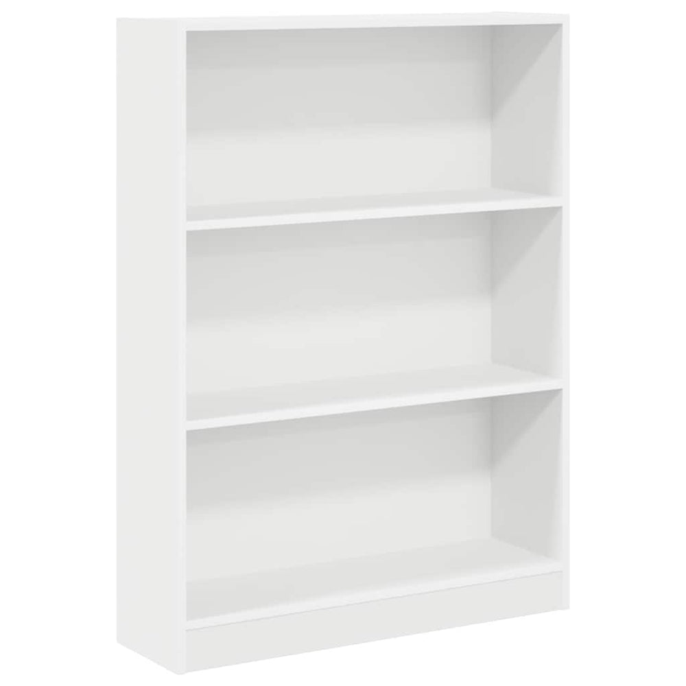 vidaXL Bookshelf White 80x24x109 cm Engineered Wood