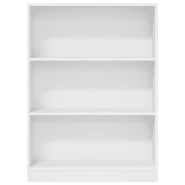 Bücherregal Weiß 80x24x109 cm