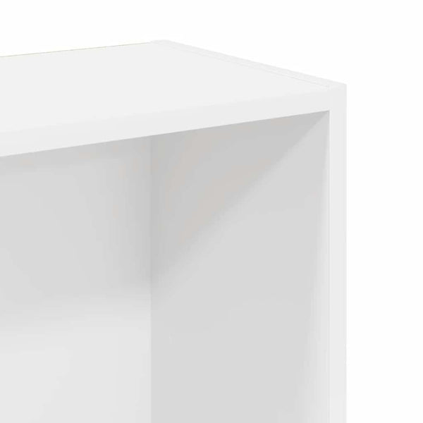 Bücherregal Weiß 80x24x109 cm