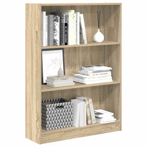 Bücherregal Sonoma Eiche 80x24x109 cm