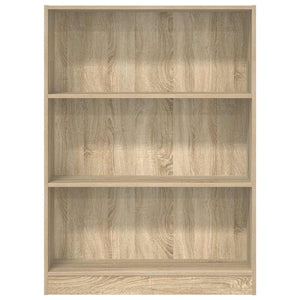 Bücherregal Sonoma Eiche 80x24x109 cm