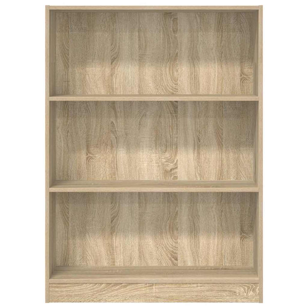 Bücherregal Sonoma Eiche 80x24x109 cm