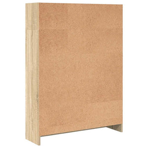 Bücherregal Sonoma Eiche 80x24x109 cm