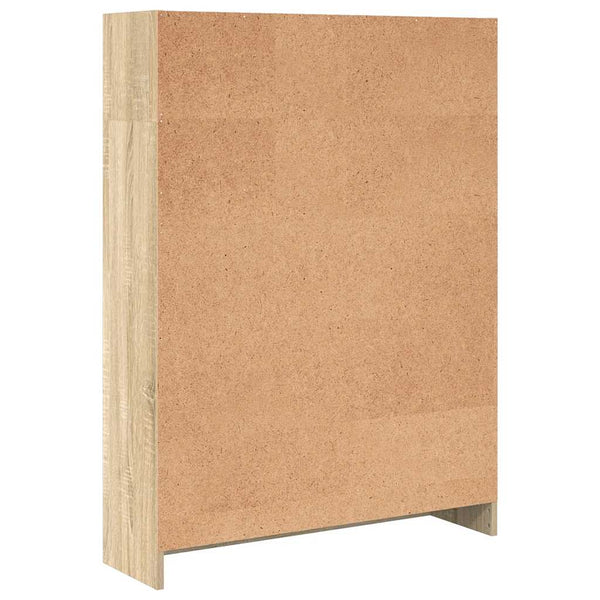 Bücherregal Sonoma Eiche 80x24x109 cm