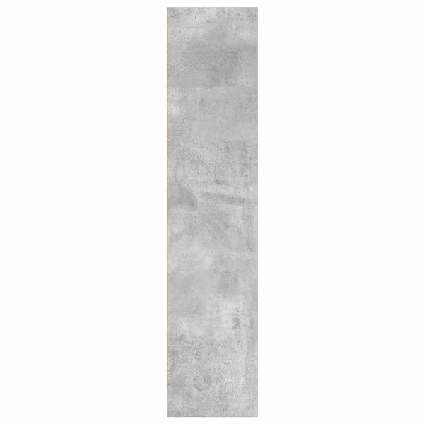 Betongraues Bücherregal 80x109 cm