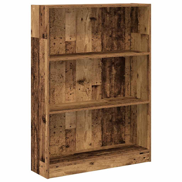 Bücherregal Altholz-Optik 80x109 cm