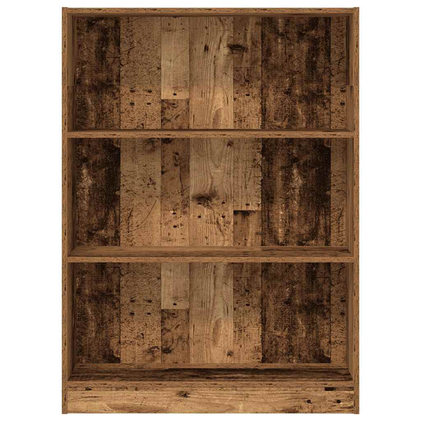 Bücherregal Altholz-Optik 80x109 cm