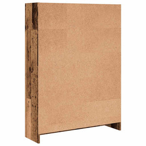 Bücherregal Altholz-Optik 80x109 cm