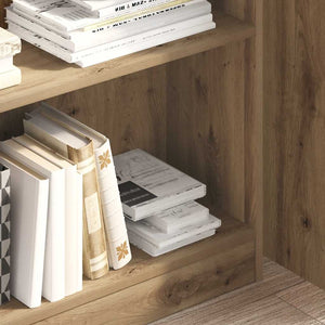 Bücherregal Artisan Eiche 80x24x109 cm