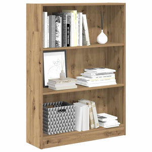 Bücherregal Artisan Eiche 80x24x109 cm