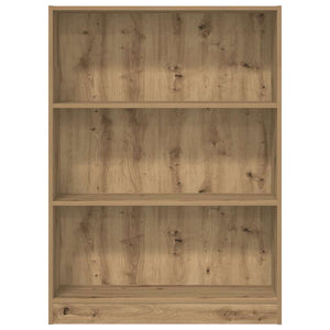 Bücherregal Artisan Eiche 80x24x109 cm