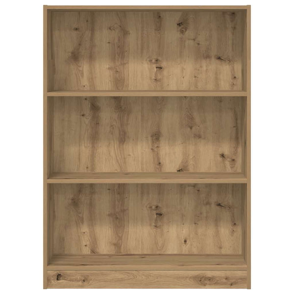 Bücherregal Artisan Eiche 80x24x109 cm