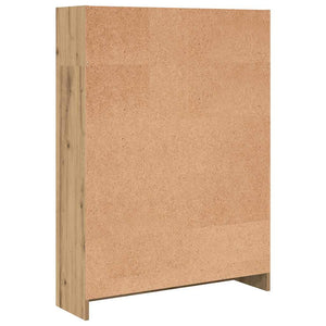 Bücherregal Artisan Eiche 80x24x109 cm