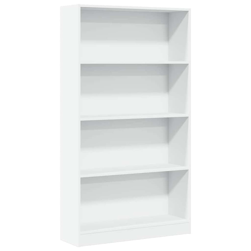 vidaXL Bookshelf White 80x24x143 cm Engineered Wood