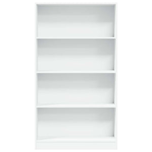 Weißes Bücherregal 80x24x143 cm