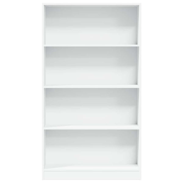 Weißes Bücherregal 80x24x143 cm