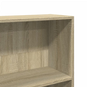 Bücherregal Sonoma Eiche 80x24x143 cm