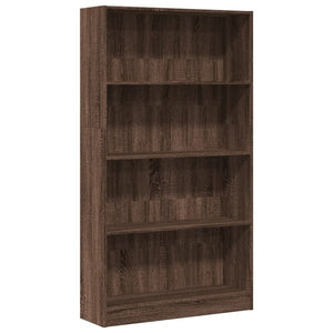 Bücherregal Braun Eichen-Optik 80x143 cm
