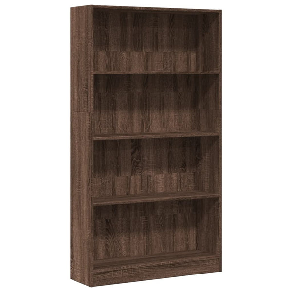 Bücherregal Braun Eichen-Optik 80x143 cm