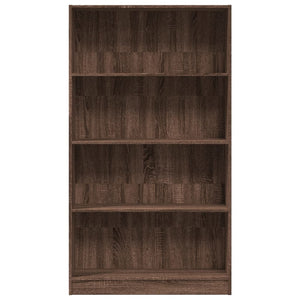 Bücherregal Braun Eichen-Optik 80x143 cm