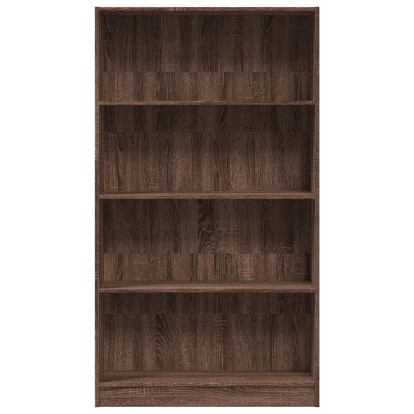 Bücherregal Braun Eichen-Optik 80x143 cm