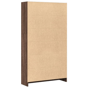 Bücherregal Braun Eichen-Optik 80x143 cm