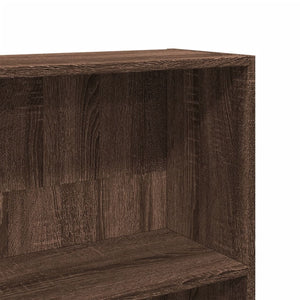 Bücherregal Braun Eichen-Optik 80x143 cm