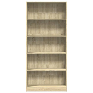 Bücherregal Sonoma Eiche 80x24x176cm