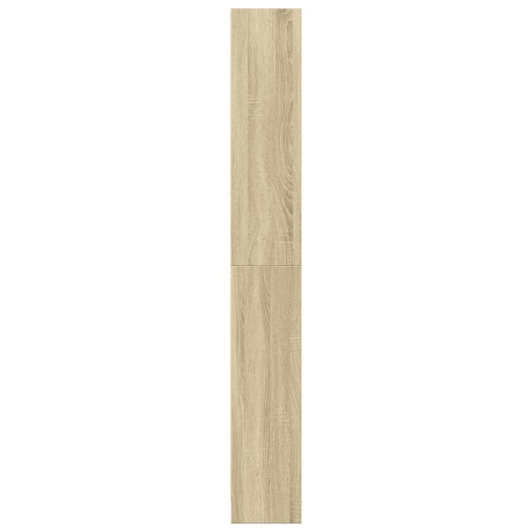 Bücherregal Sonoma Eiche 80x24x176cm