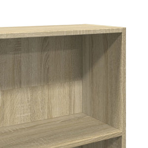 Bücherregal Sonoma Eiche 80x24x176cm