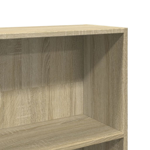 Bücherregal Sonoma Eiche 80x24x176cm