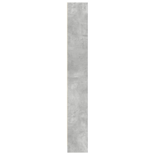 Bücherregal Betongrau 80x176 cm