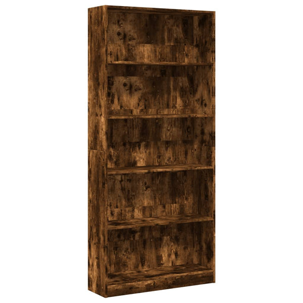 Bücherregal Räuchereiche 80x176 cm