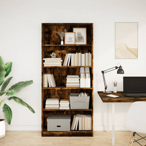 Bücherregal Räuchereiche 80x176 cm